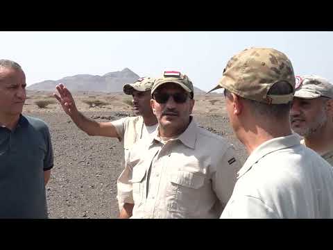 طارق صالح يزور مراكز تدريب ومواقع عسكرية لحراس الجمهورية