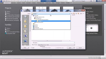 Revit Structure 2015 Tutorial | Opening A Revit Structure Project
