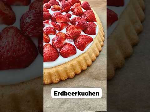 Erdbeerkuchen #shorts