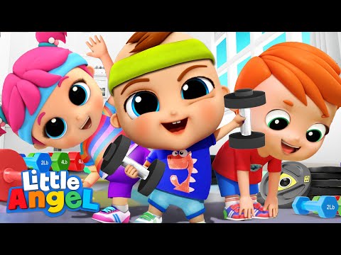 It's Exercise Time! Let's Move, Move, Move | Little Angel Kids Songs & Nursery Rhymes