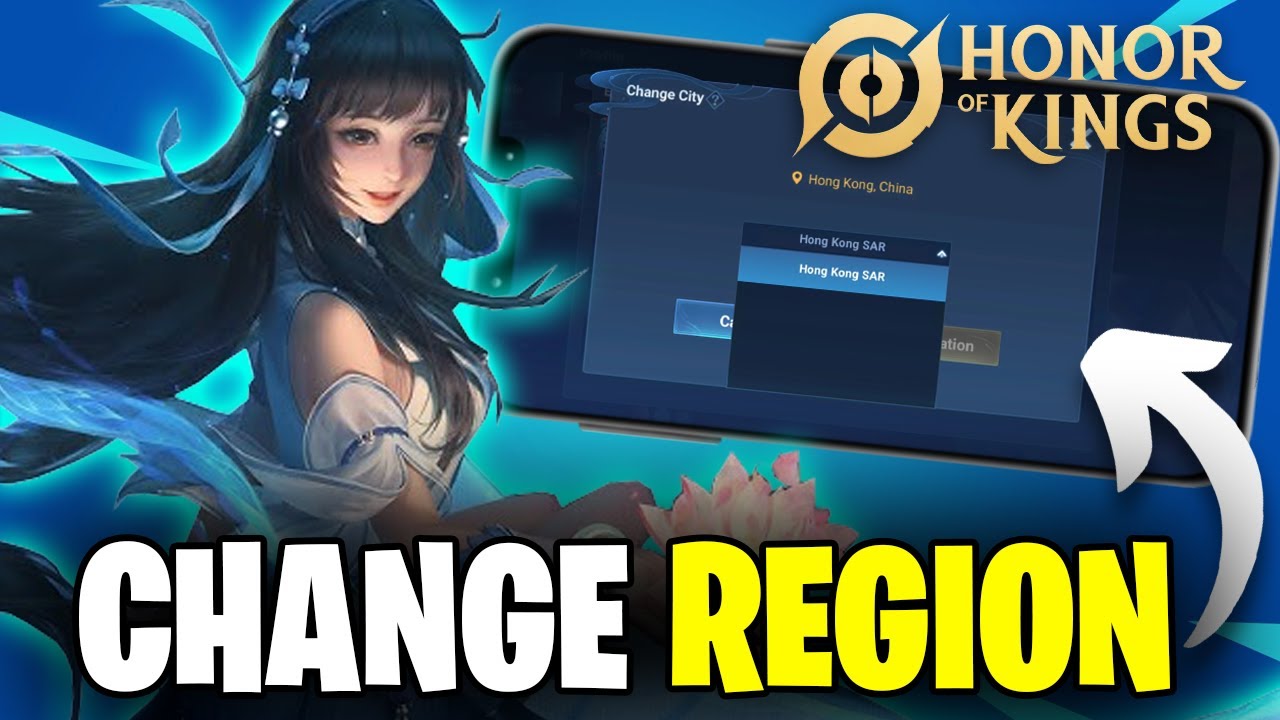 How To Change Your Region/Server In Honor Of Kings