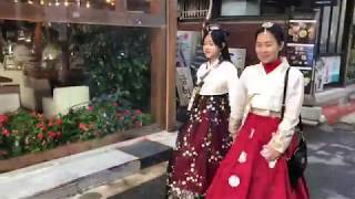 Hanbok Dress at Gyeongbokgung
