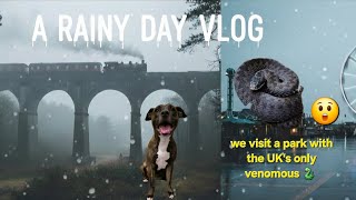 A Rainy Day Adventure In Wales Porthkerry Park & Barry Island Vlog Watch Out For Black Adder