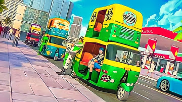 Tuk Tuk Auto Rickshaw Game ~ Level Rickshaw ~ Android Game Play