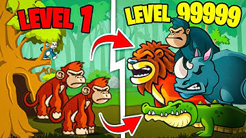 Building The BIGGEST Animal Army in Defend The Wild