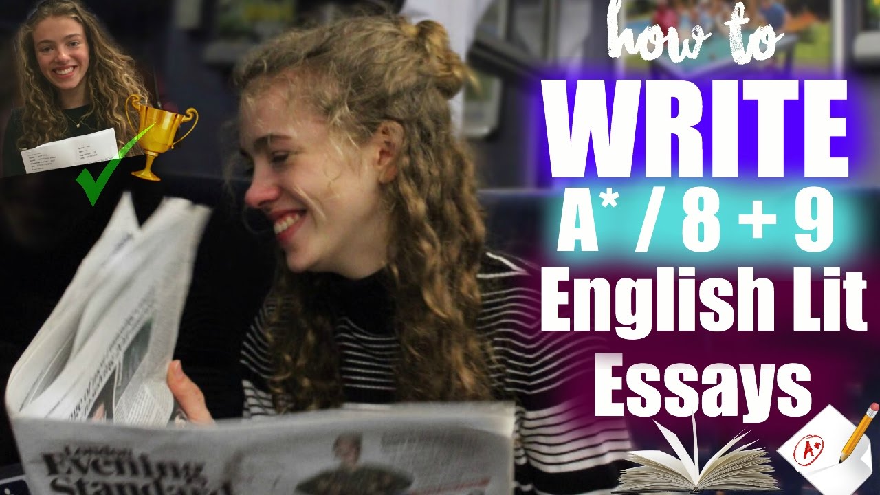 how to write a level 9 english literature essay