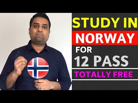 12 Pass Study in Norway for Free