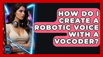 How Do I Create A Robotic Voice With A Vocoder? - Electronic Mix Masters