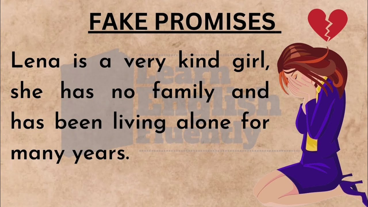 Fake Promises Story in English | Fake promises | improve your English - YouTube