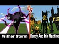 Wither Storm vs. Bendy and the Ink Machine | Minecraft (INTENSE!)