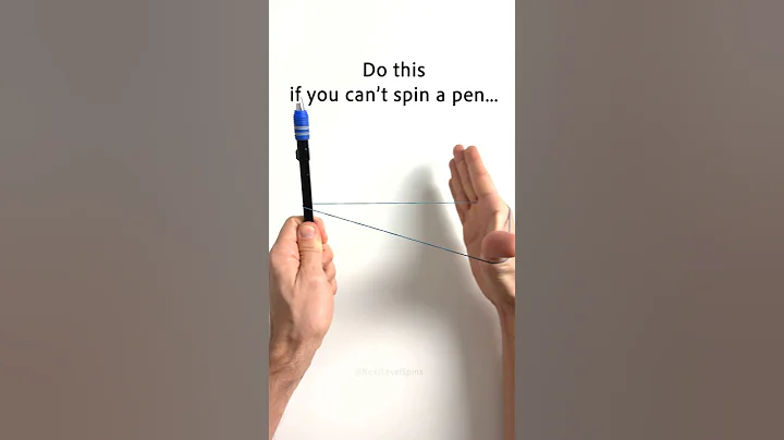 Do this if you can’t spin a pen! ✍️👀