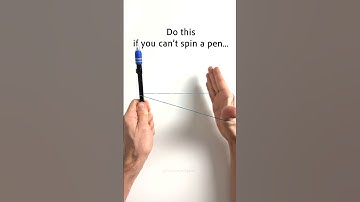Do this if you can’t spin a pen! ✍️👀