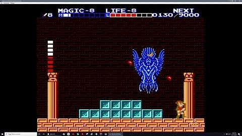Zelda 2 (NES) Thunderbird - Easy Cheese (He is not so tough!)