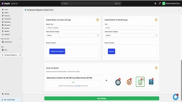 YouQuote | How to Change or Upload Quote List Button | Shopify | SolverCircle
