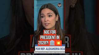 AOC DOESN'T RULE OUT RUNNING FOR PRESIDENT OR SENATE! 🏛️⚡