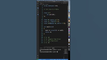 sizeof operator in c and cpp programming language