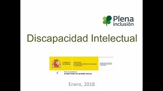 La discapacidad intelectual (Javier Tamarit. Enero 2018)