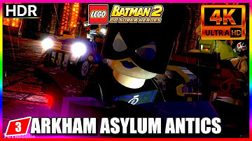 LEGO BATMAN 2: Arkham Asylum Antics | Part 3 | PC 4K Gameplay