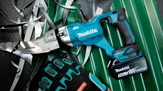 New Makita 18v 13mm Offset Metal Shear djs132