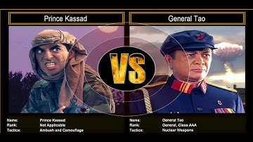 Command & Conquer Generals: ShockWave - Challenge: Prince Kassad VS General Tao