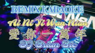Remix Karaoke || No Vocal || Ai Ni Yi Wan Nian-愛你一萬年 || By Dj Brian Bie