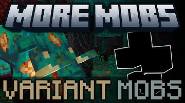 Variant mobs - "More Mobs" development progress update S02E01 (Minecraft 1.16 data pack)