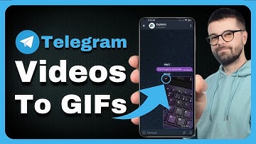 How To Turn A Video Into A GIF On Telegram | Convert Video to GIF in Telegram ( Video to GIF )