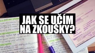 VLOG | Jak se učím na zkoušky?