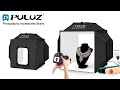 Puluz 40cm folding 72w 5500k studio shooting tent soft box photography lighting kit with 4 colors