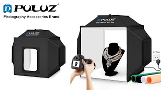 PULUZ 40cm Folding 72W 5500K Studio Shooting Tent Soft Box Photography Lighting Kit with 4 Colors screenshot 4