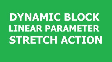 Hoe maak je een dynamisch blok met rekactie in AutoCAD