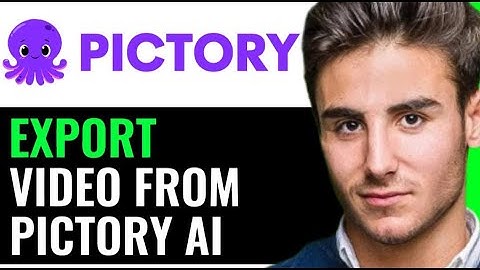 HOW TO EXPORT VIDEO FROM PICTORY AI! (BEST TUTORIAL)