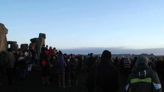 Stonehenge Winter Solstice Sunrise Celebration 2012