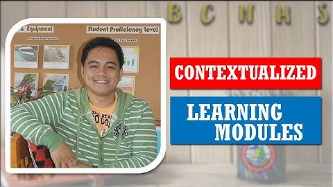 Contextualized Learning Module | Sydney Shan M. Cariño