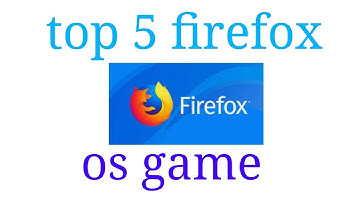 Top 5 firefox os games
