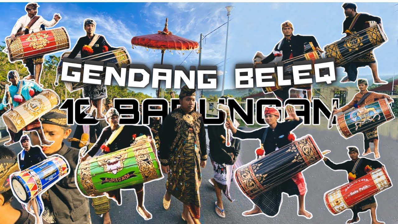 VIRAL !!! || 10 Barungan Gendang Beleq Di Gawe Sultan Kuta Mandalika