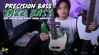 PRECISION BASS O JAZZ BASS, ANO NGA BA ANG DAPAT MONG GAMITIN?