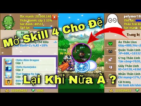 Ngọc Rồng Online – Mở Skill 4 Ra Khỉ ??? | Thủ Thuật Mở Skill 4 Ra Khỉ