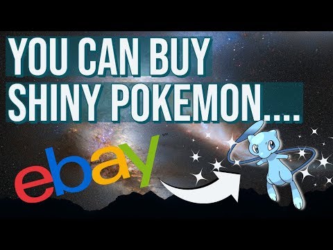 You can buy shiny pokemon...