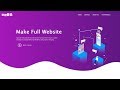How To Make A Website Using HTML CSS Bootstrap | Complete Website Design Tutorial