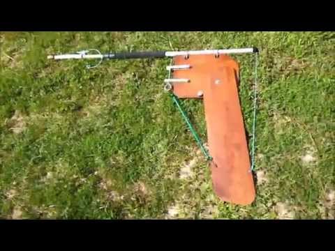 Sunfish Rudder Build (DIY) - Cheap and Easy | FunnyDog.TV