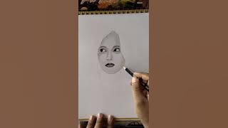 (TUTORIAL) Mengarsir wajah realis (Gambar Gaby rose)