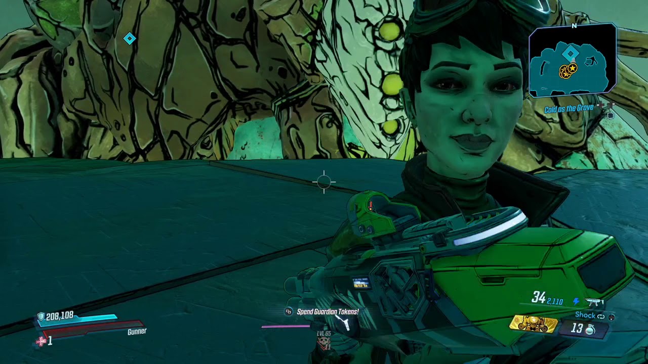 Borderlands 3 True Vault Hunter Mode Moze Defeating Graveward YouTube