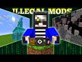 Top 5 illegal Mod for minecraft PE 1.21-1.21.92 (Worked in survers!) 😨