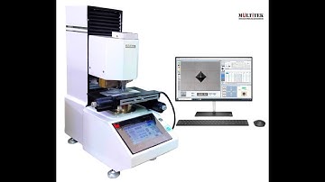 Auto Focus Micro Vicker Hardness Tester Machine Manufactured by Multitek Technologies Delhi