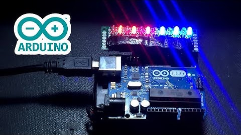 Arduino led chaser, police led light