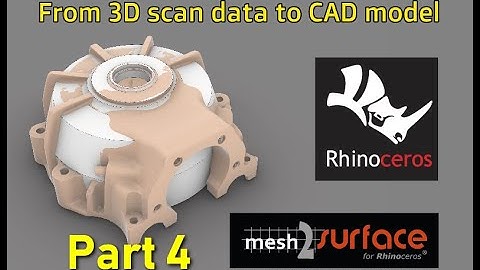 From 3D scan data to CAD model - reverse engineering of Motorbike Crankcase - PART-4