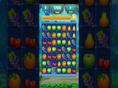 Reaching target points in Fruit Link King - Free Puzzle Mission 1 - 4, developed by DermTnout