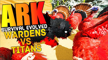 ARK Survival Evolved - TITANS VS WARDENS, ANNUNAKI VS DINO OVERHAUL X Modded (ARK Mods Gameplay)