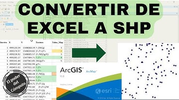 Convertir de Excel a SHP en ArcGIS 2022